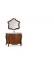 MOBILE BATHROOM FURNITURE WOOD ART POOR CLASSIC WITH MIRROR