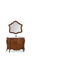 MOBILE BATHROOM FURNITURE WOOD ART POOR CLASSIC WITH MIRROR
