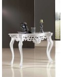 CONSOLE WOOD MATT WHITE