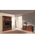 WALL CABINET PORTE TV INCRUSTELEGNO SOLID X SALON