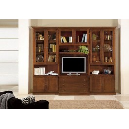 WALL LIVING LIBRARY WOOD