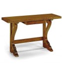CONSOLE TABLE EXTENDING POOR ART WOOD CONSOLE TABLE * MADE IN ITALY *