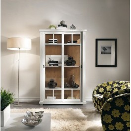 BIBLIOTHÈQUE Pantry CABINET DU BOIS CONCEPTION PAYS BLANC MATT