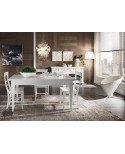 TABLEAU L 180 PROLONGATION DE LA CUISINE MODERNE DE CONCEPTION PAYS BLANC BOIS -