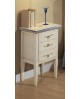 BEDSIDE DRAWER WOOD DECORATED BY HAND PAINTED ANTIQUE COUNTRY COLLECTION