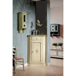 CORNER CABINET DECORATED