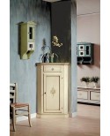 CORNER CABINET DECORATED