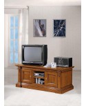 CHEST TV STAND WALNUT COLOR LIGHT OR DARK