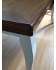 TISCH ZWEI TON antiken Holz PROVENCAL 180x90 ALLUNGABILELEGNO MASSIVHOLZ