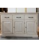 CREDENZA BIANCO ANTICATO VENEZIANOLEGNO MASSELLO