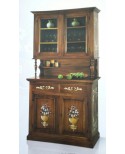 DECORATED WINDOW DRESSER BASE + LIFT WOODEN DECORATED