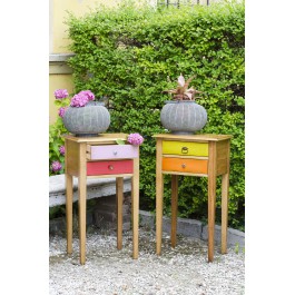 HARLEQUIN COMODINO MADERA - MADE IN ITALY