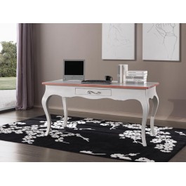 TABLEAU ÉCRITURE CONSOLE bombato BICOLORE BOIS PAYS ANTIQUE VENETO