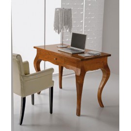 ESCRITURA consola de mesa 160x75 CURVA de madera del país VARIOS COLORES