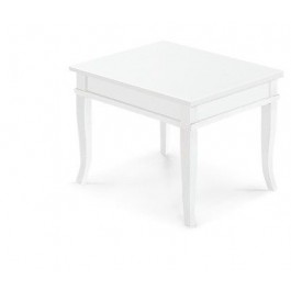 TISCH MATT WEISS BOARD Holzplatte 60 X 60 X X LOW TISCH LOUNGE