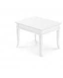 TISCH MATT WEISS BOARD Holzplatte 60 X 60 X X LOW TISCH LOUNGE
