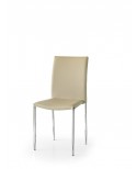 SEDIA CLASSICO MODERNA DESIGN IN ECO PELLE PER CUCINA SALOTTO VARI COLORI
