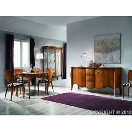 TAVOLO CUCINA ROTONDO ALLUNGABILE LEGNO MASSELLO