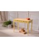 KONSOLE IM HOLZ cerata YELLOW BICOLORE VERSCHIEDENE FARBEN