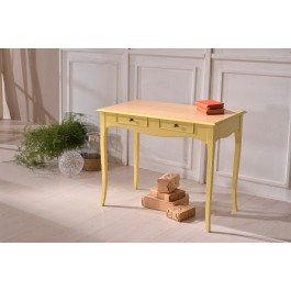 KONSOLE IM HOLZ cerata YELLOW BICOLORE VERSCHIEDENE FARBEN