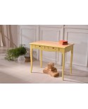 KONSOLE IM HOLZ cerata YELLOW BICOLORE VERSCHIEDENE FARBEN