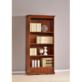 LIBRARY IN HOLZ Farbe dunkel Nußbaum - P38 L 88 H 188