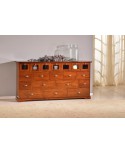 GLAUBE AN HOLZ FARBE DARK WALNUT -L 180P40H 90