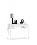 DESK CONSOLE TABLE WHITE MATT WOOD PRODUCTS VENETO