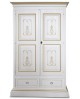 SCHRANK HOLZ PROVENCAL AS PHOTO DEKORIERTE