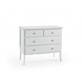 Nachtstuhl HOLZ WEISS