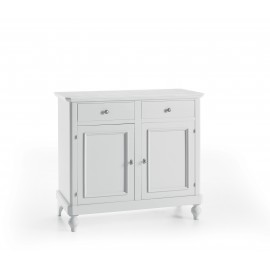CREDENZA CREDENZINA IN LEGNO COLORE BIANCO