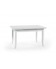 TAVOLO IN LEGNO 160X85 ALLUNGABILE COLORE BIANCO