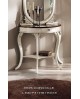 CONSOLLELEGNO TABLE WITH SOLID WHITE gleaned BICOLORE WALNUT