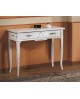 CONSOLLELEGNO TABLE WITH SOLID WHITE gleaned ANTICATO