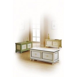 CABINET COFFRE DÉCORÉ