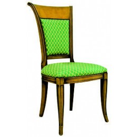 SEDIA LEGNO MASSELLO IMBOTTITA