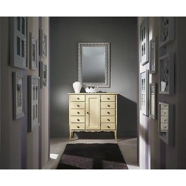 GABINETE MÓVIL madera pintada MARFIL