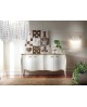 CHAMBRE CABINET CABINET MATT OR BLANC FIL ROUNDED BOIS