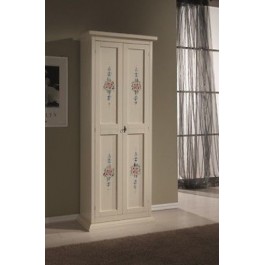 SHOE gabinete de madera 2 puertas con ART POOR. MARFIL DECORACIONES despensa X ZAPATOS