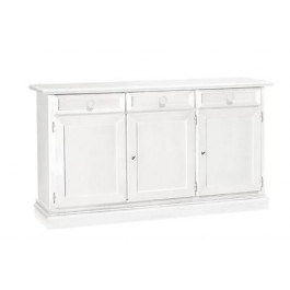 MOBILE WOOD DRESSER WHITE MATT WOOD PRODUCTS VENETO X HALL KITCHEN