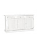 MOBILE WOOD DRESSER WHITE MATT WOOD PRODUCTS VENETO X HALL KITCHEN