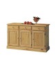 CREDENZA IN PINO BASELEGNO COLORE MIELE - NOCE - NATURALE stile montagna