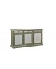 DRESSER WOOD COUNTRYANTICATA WHITE AND GREEN - LUIS - PRODUCT VENETO