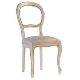 SEDIA LEGNO IMBOTTITA