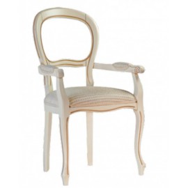 SEDIA LEGNO IMBOTTITA