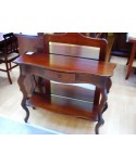 WOODEN CONSOLE TABLE ENTRY NO POOR ART MIRROR