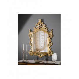 SPECCHIO IN LEGNO ARTIGIANALE - MADE IN ITALY