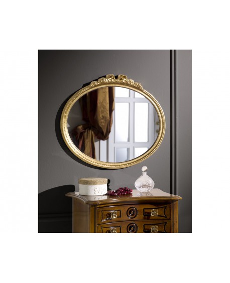 SPECCHIO IN LEGNO ARTIGIANALE - MADE IN ITALY