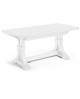 TAVOLO FRATTINO ALLUNGABILE 160X85 IN LEGNO COL BIANCO OPACO