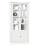 BIBLIOTHEK PANTRY SCHRANK IN HOLZ MIT MATT WEISS